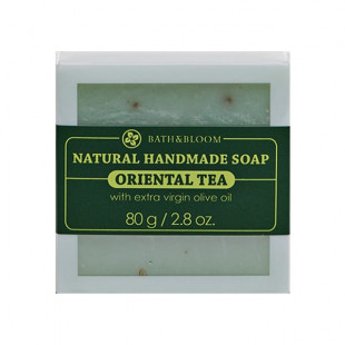 Натуральное мыло с ароматом восточного чая (Bath&Bloom) - 80гр.