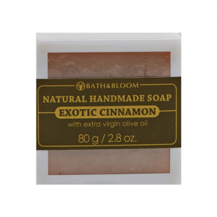 Натуральное мыло с ароматом корицы (Bath&Bloom) - 80гр.