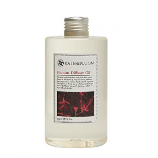 Арома масло для диффузера с ароматом гибискуса (Bath&Bloom) - 300 мл.