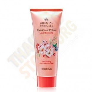 Passion of Polish Love Blossoms Exfoliating Body Moisturiser (Oriental Princess)  200 g.