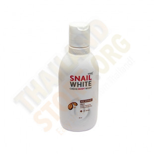 Cream shower gel SNAIL WHITE deep moisturizing (NAMU LIFE) - 80ml.