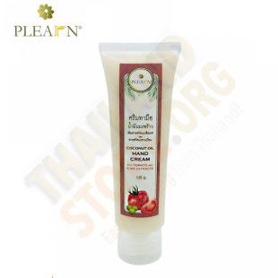 Coconut Oil Hand Cream with Tomato and Amla (Plearn) 120 g.