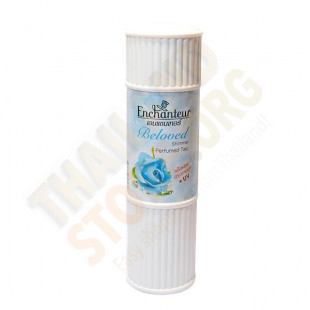 Aromatic natural Talc for the body Beloved (Enchanteur) - 125g.