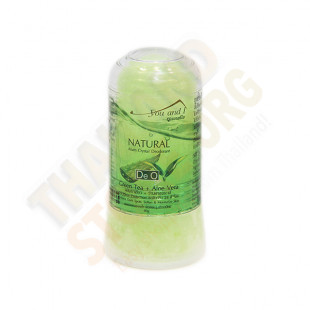 Deodorant Body Crystal with Aloe Vera and Green Tea (You and I) - 80g.