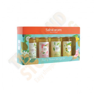 Scent of Thailand Massage Oil (Sabai Arom) - 4 x 75 ml.