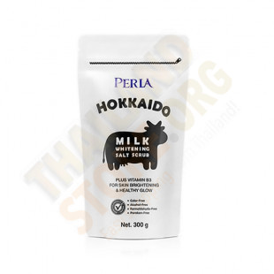Hokkaido Milk Whitening Salt Scrub 300 g.