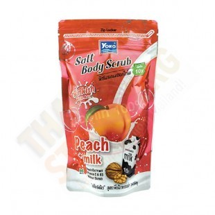 Spa Milk Salt  Scrub Body Peach (Yoko) - 350g.
