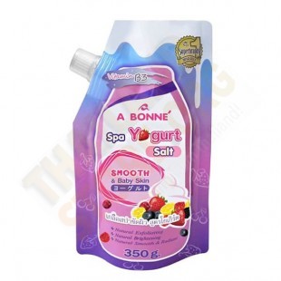 Spa Yogurt Salt  Smooth & Baby Skin (A bonne) 350g.