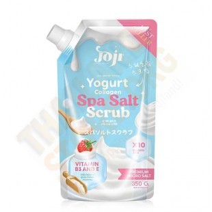 Секрет молодости солевой скраб с коллагеном и йогуртом (Jogi) 350гр.
