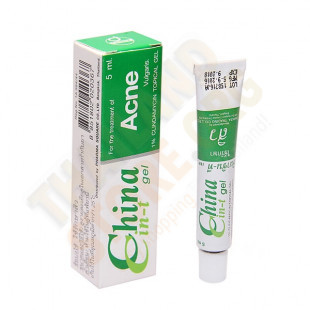 Acne gel for face Clindamycin 1% (CHINTA) - 5g.