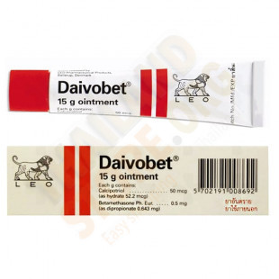 Ointment for the body and face from Psoriasis (Daivobet) - 15g.