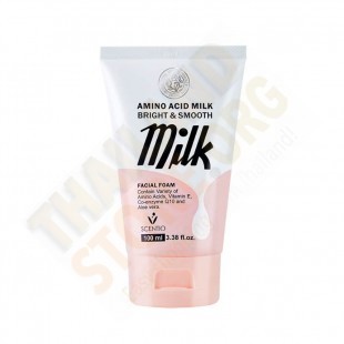 Аминокислотная молочная пенка для умывания (SCENTIO) - 100гр.