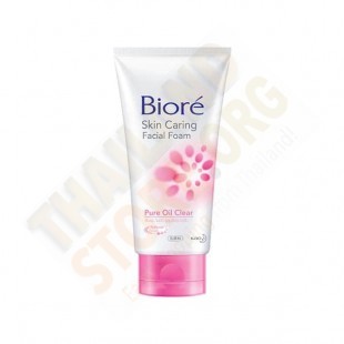 Facial Foam Pure Oil Clear (Biore) - 100g.