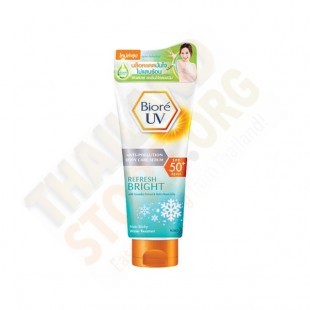 UV Anti Pollution Body Care Serum Refresh Bright SPF50+ PA+++  (Biore) - 150 ml.