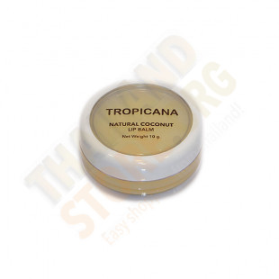 Natural Coconut Lip Balm (TROPICANA) - 10g.