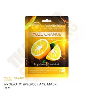 Тканевая маска для лица с апельсином Yuzu (Plantnery)  - 25мл.