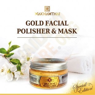 Brightening face formula Legend of Spa Gold Facial Scrub and Mask (Makhamthai) - 100 g.