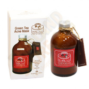 Mask for oily skin with green tea extract (Madame Hange) - 50g.