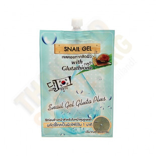 Cleansing gel for face with snail and glutathione (Fujicream) - 10g.