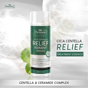 Plantnery Cica Centella Ceramide Relief Treatment Essence 200 ml 