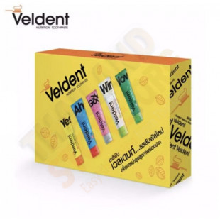 Подарочный набор зубной пасты  (Veldent) - 5*50г.