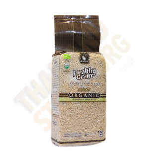 Рис жасминовый коричневый 100% органический (Sawat-D) - 1кг.