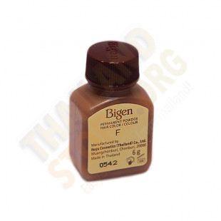 Copper brown paint powder (Bigen) - 6g.