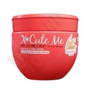 Маска для волос с маслом Камелии Японской и протеинами Пшеницы (X Cute Me) - 250мл.