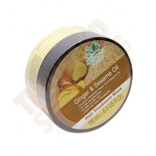 Natures Series Hair Treatment Mask Ginger Oil Sesame butter (Boots) - 180ml.