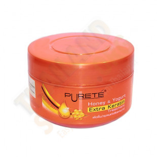 Маска с медом и йогуртом для сухих и окрашенных волос (PURETÉ) - 250гр.