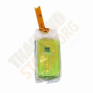 Antibacterial soap Green tea in a gift box (Madame Heng) - 120g.
