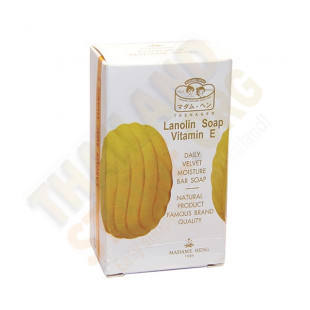 Extra delicate soap with lanolin and Vitamin E (Madame Heng) - 80g.