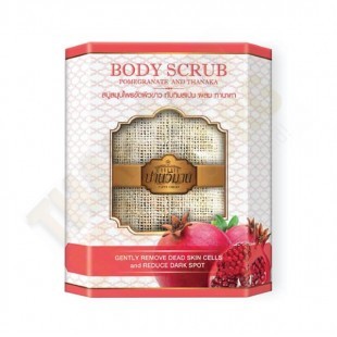 Parnn Vimarn Body Soap Scrub Pomegranate and Thanaka 100 g