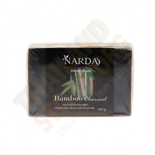 Мыло лечебное бамбуковый уголь детокс (NARDA) - 100гр.