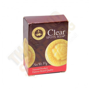 Herbal soap leveling skin tone with arbutin (Madame Hang) - 50gr.