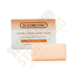 Acne & Skin Care Soap for  Only Skin Extra Gentle formula (Dr.Somchai) - 80g.