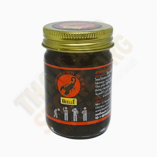 Thai black balm with scorpion venom (Beelle) - 100g.