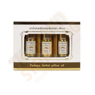 PACHAYA Herbal Yellow Oil Roller (3CCx3)