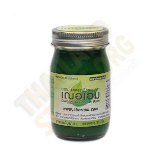 Зеленый тайский бальзам для тела Клинакантус (Cher Aim) - 65гр. 