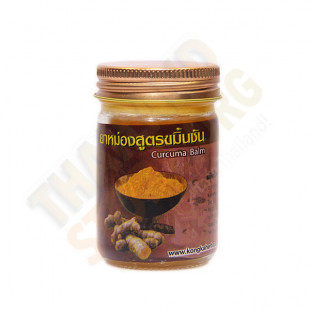 Thai yellow Plai Balm on the basis of turmeric (Kongka herb) -50g.
