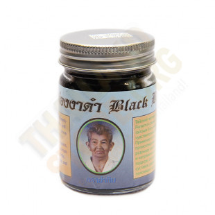 Черный тайский бальзам для тела с семенами кунжута (Ya Tim) - 100гр. 