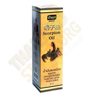 Масло скорпиона для массажа Banna Scorpion Massage Oil (BANNA) - 85мл.