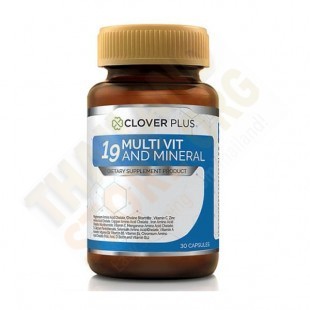 19 Мультивитаминов и минералов (Clover Plus) - 30 капс.