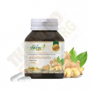 Ginger Extract (Wangwan Herbs) - 50 capsules.