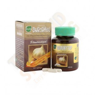Capsules with garlic extract (Khaolaor) - 100 capsules.