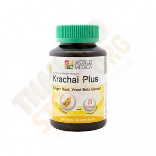 Phytopreparation Krachai Plus with beta-glucan from yeast (Khaolaor) - 60 caps