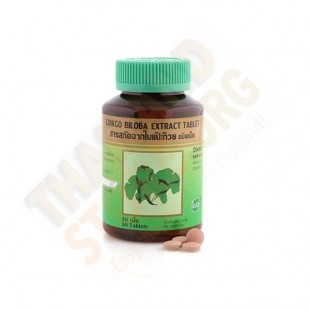 Phytopreparation Ginkgo Biloba 30 leaf extract (Khaolaor) - 30 tab.
