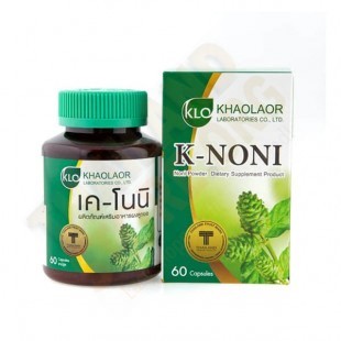Phytopreparation K-NONI Noni extract (Khaolaor) - 60 caps