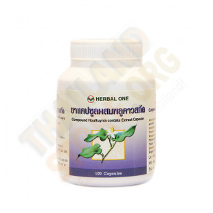 Phytopreparation Houttuynia cordata Extract (Herbal One) - 100 capsules.
