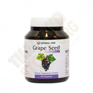 Фитопрепарат Экстракт виноградных косточек (Herbal One) - 100 капсул.
